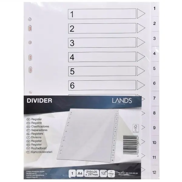 Indholdsfortegnelse&nbsp; - Lommeregnere, mapper og plastlommer - 4022755925342 - 0