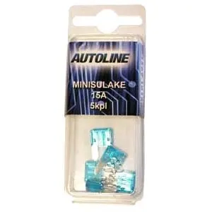 Sulake mini GM 15A 5st - Säkringar och säkringshållare för bil - 4892603695174 - 0