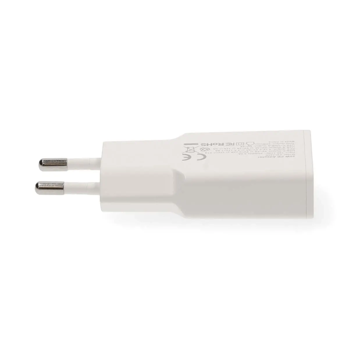 Väggladdare USB-C / A 20W GaN PD3.0 - Mobilladdare - 5412810470266 - 3