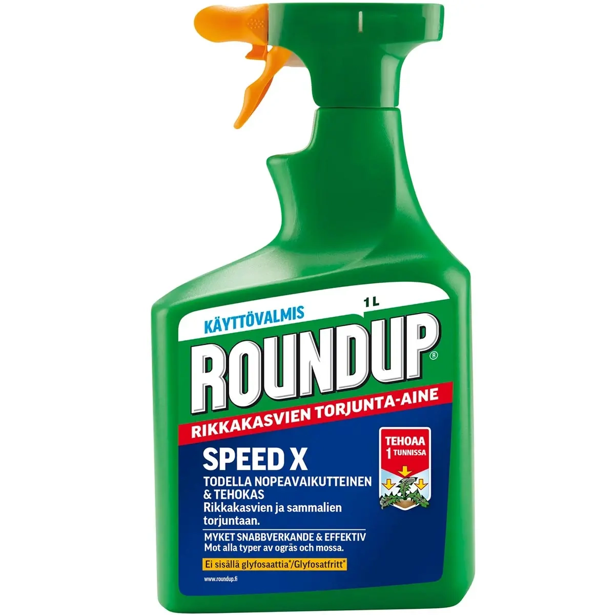 Roundup Speed X 1L ogräsbekämpning - Växtnäring och ogräsbekämpning - 5707441553731 - 0
