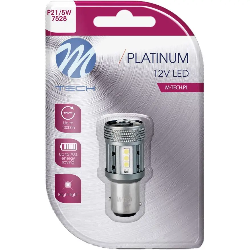 LED-pære Platinum 1157 P21/5W BAY15d - LED-lys og LED-sæt - 5901508554871 - 0