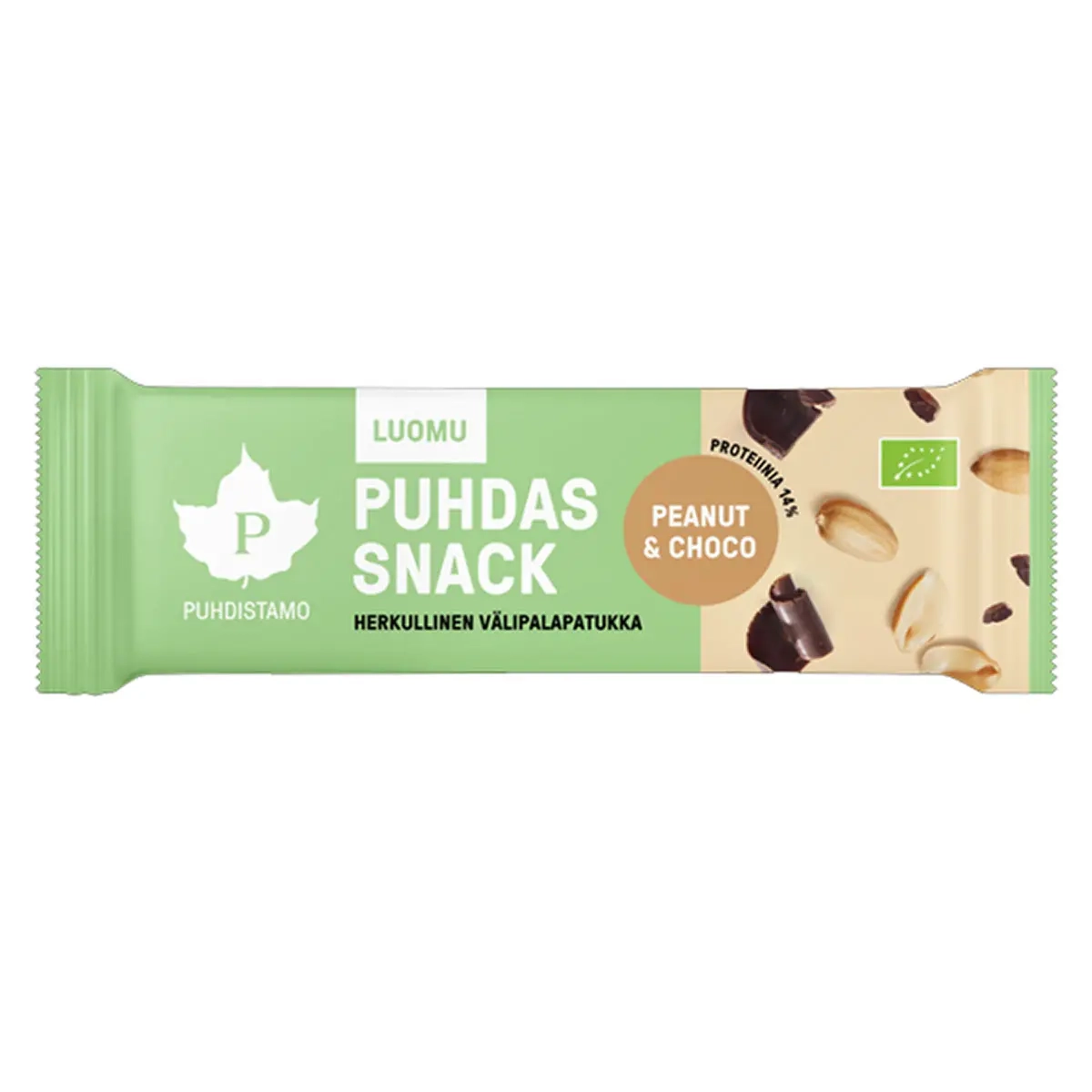 Pureness Snack Peanut & Choco 40g - Choklad-, lakrits- och proteinbars - 6430039229914 - 0