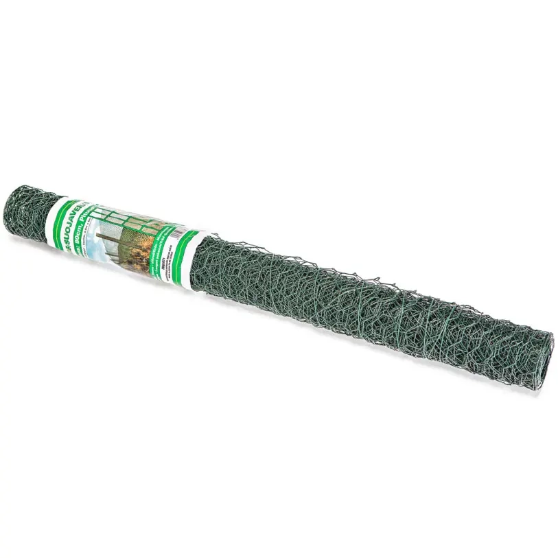 Sexkantsnät 120cm 10m 25mm plastbelagd - Sexkantsnät och gnagarnät - 6430068430039 - 0