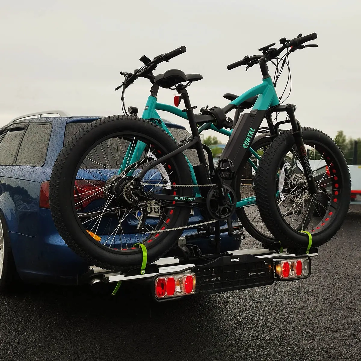 Transportstativ fatbike til to cykler - Cykelstativer og cykelholdere - 6438014259550 - 4