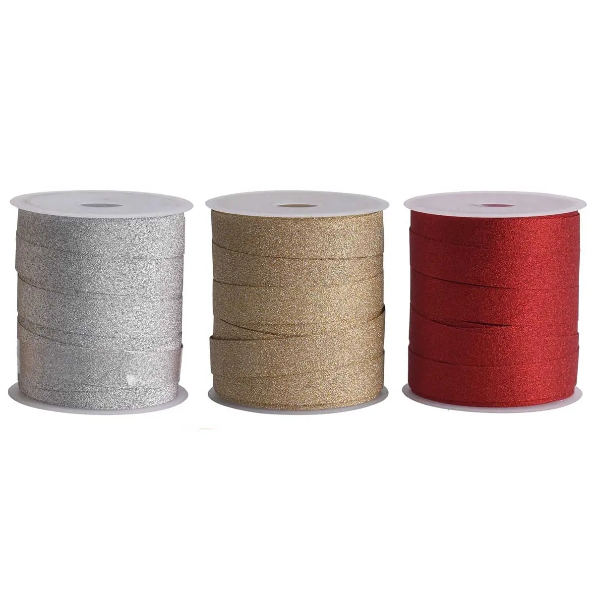 Lahjanauha Glitter 1cm 10m assorteret - Klistermærker, snore og håndværksdekorationer - 8719202644838 - 0