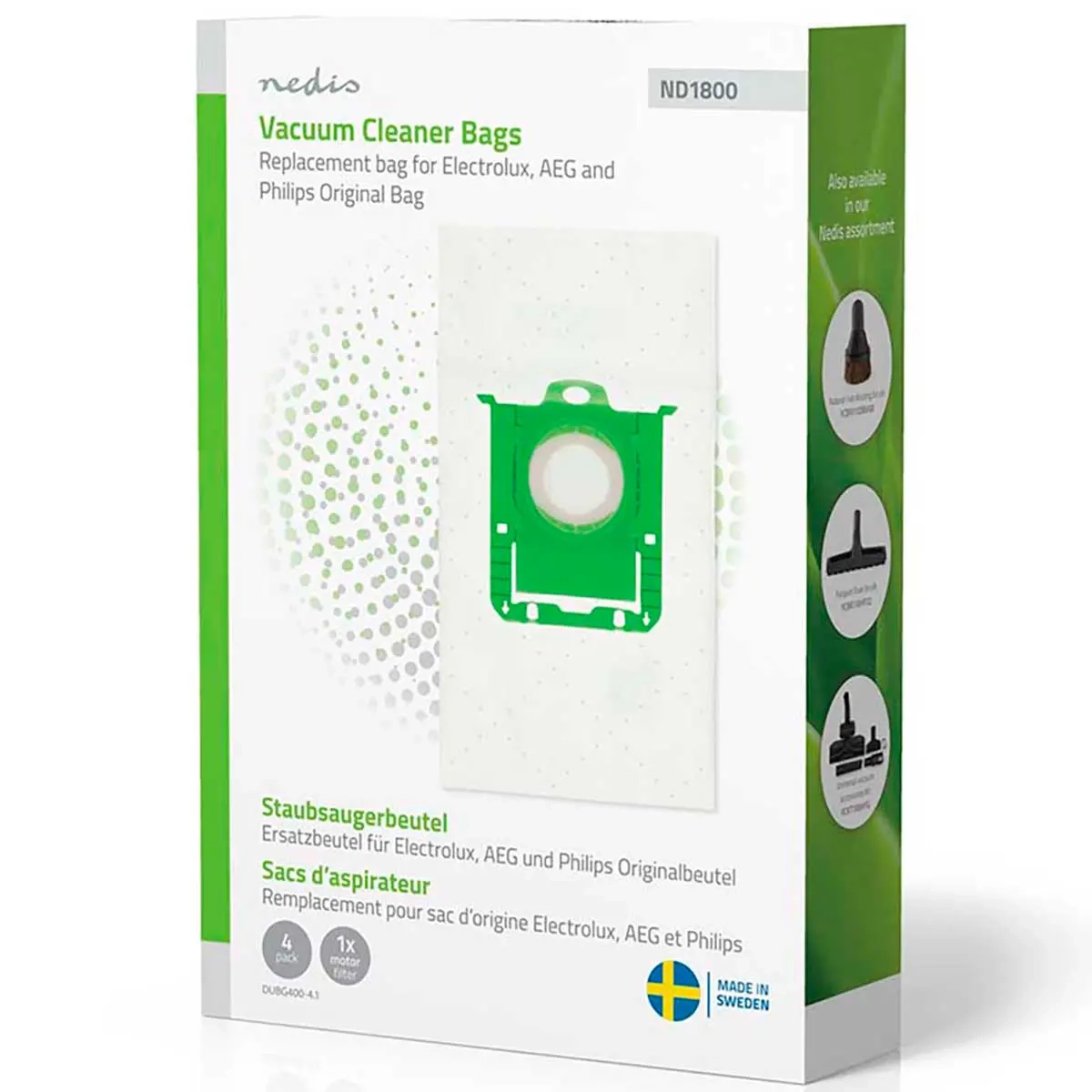 Støvsugerpose Philips AEG Electrolux S-Bag 4 - Støvposer - 5412810473076 - 4