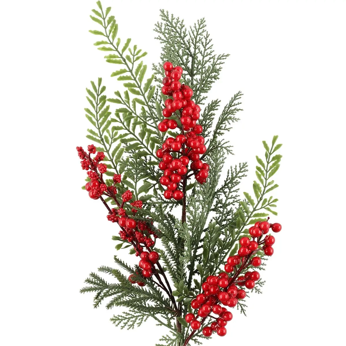 Dekorativ gren med bær 60 cm -  - 6410416511108 - 1