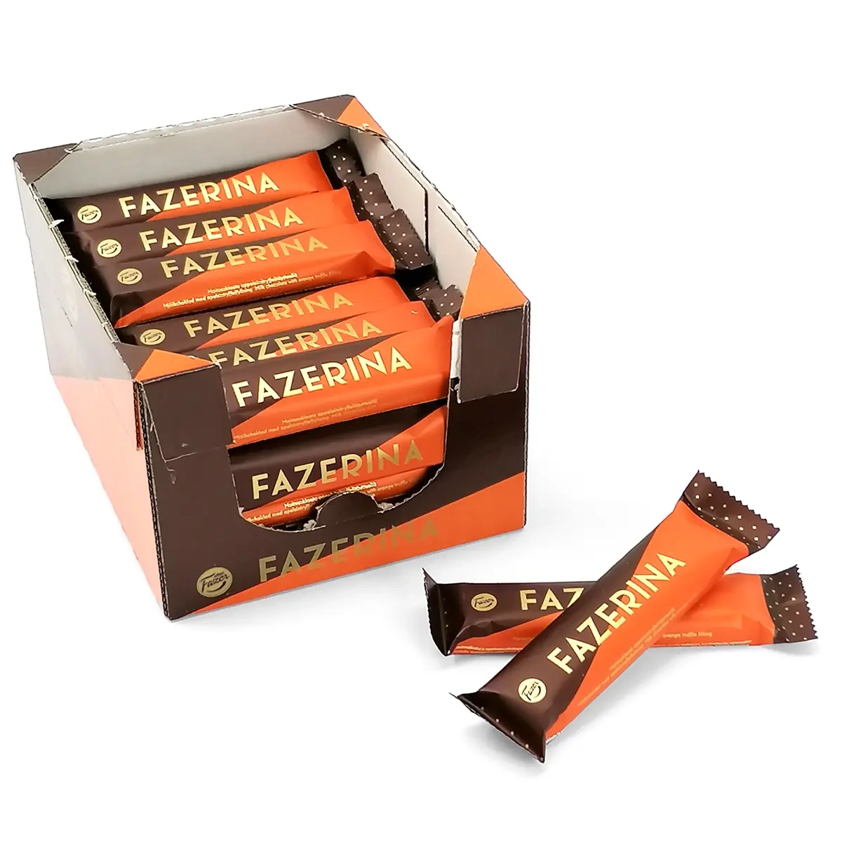 Fazer Fazerina æske 37g 35stk box - Slikbarer - 6411404019095 - 0