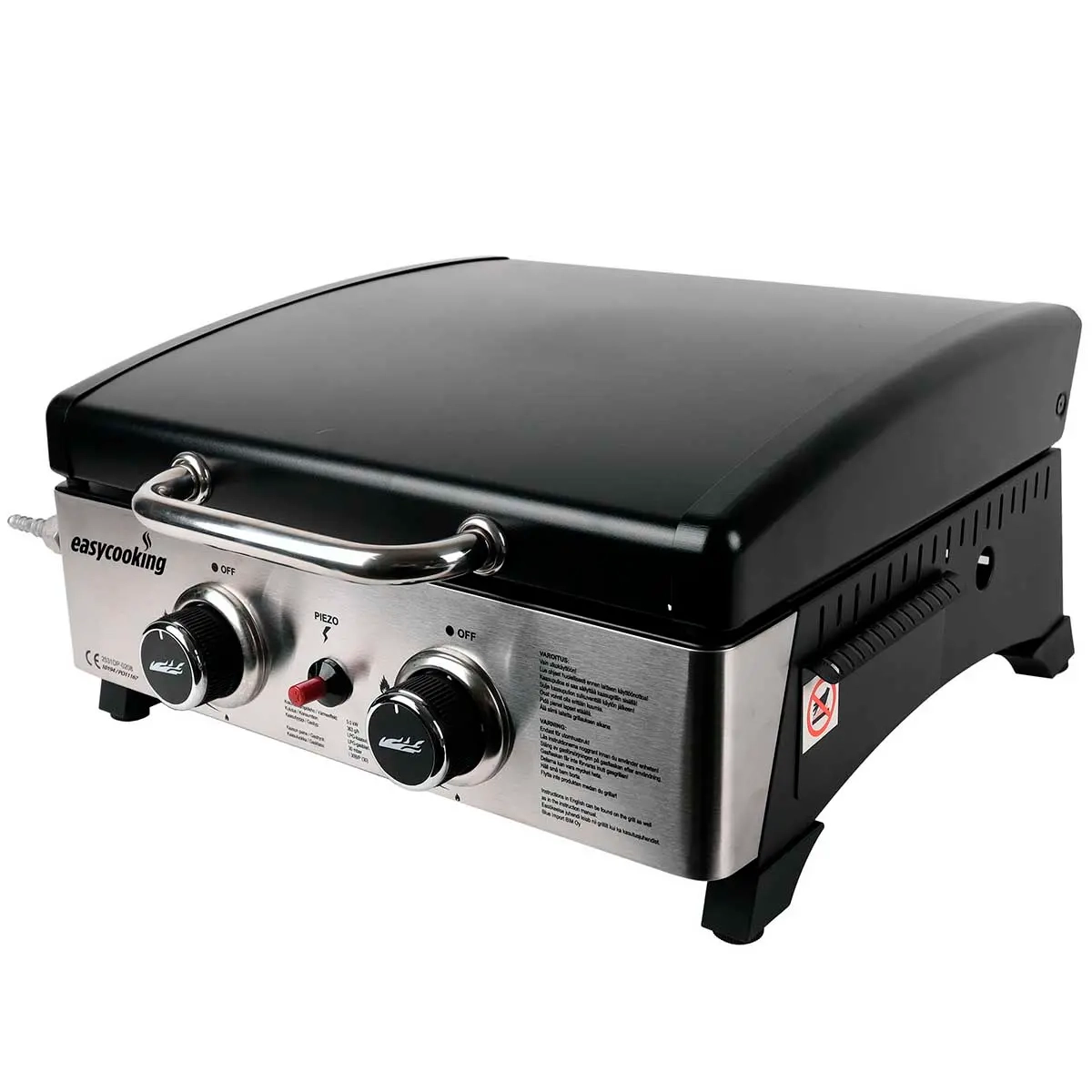 Gasolgrill Easy Cooking Plancha 2 Brännare - Gasolgrillar - 6418536032954 - 3