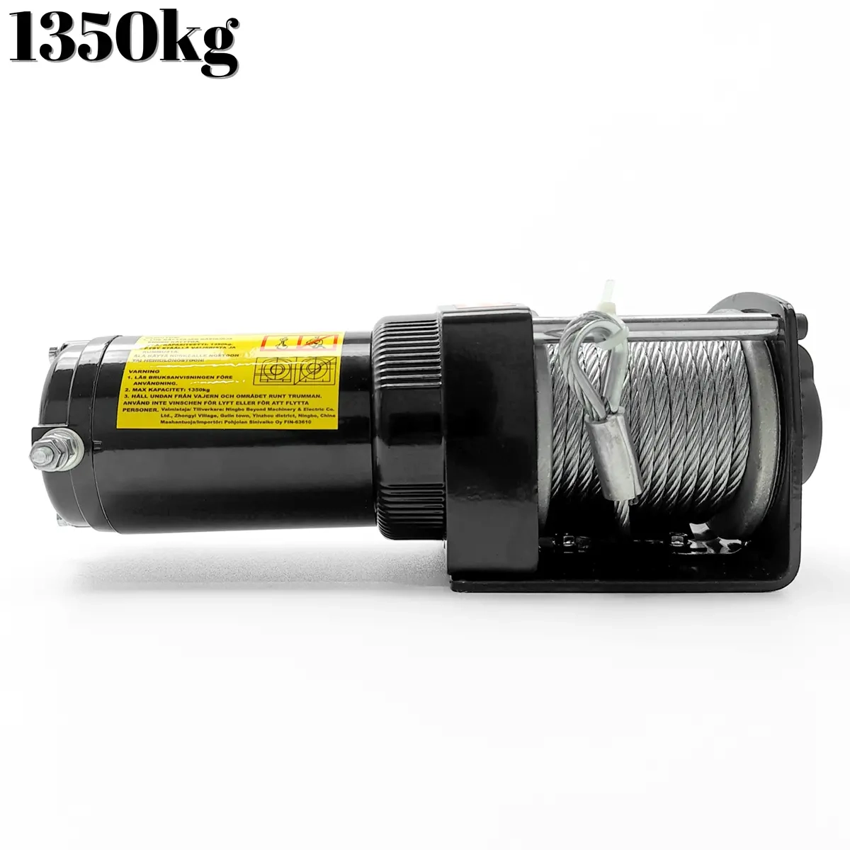 ATV-spil 1350 kg 12V-trosse - ATV spil - 6419773758164 - 1