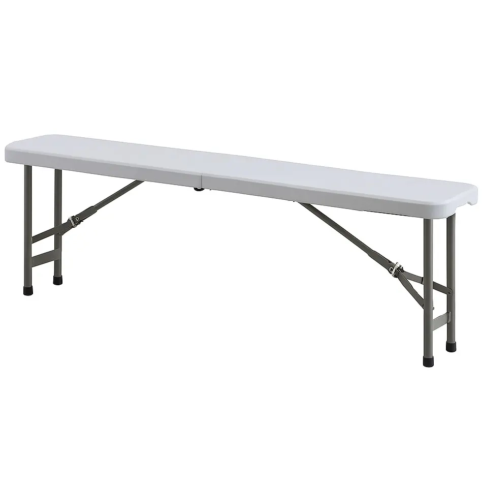 Udflugtsbænk sammenklappelig 120 cm - Havebænke og havegynger - 6438168117539 - 0