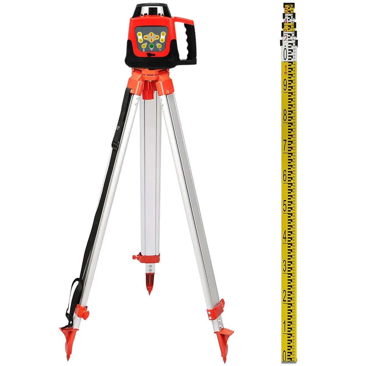 Vevor roterande bygglasare 500m - Bygglasrar och laseravståndsmätare - 6438471033168 - 0