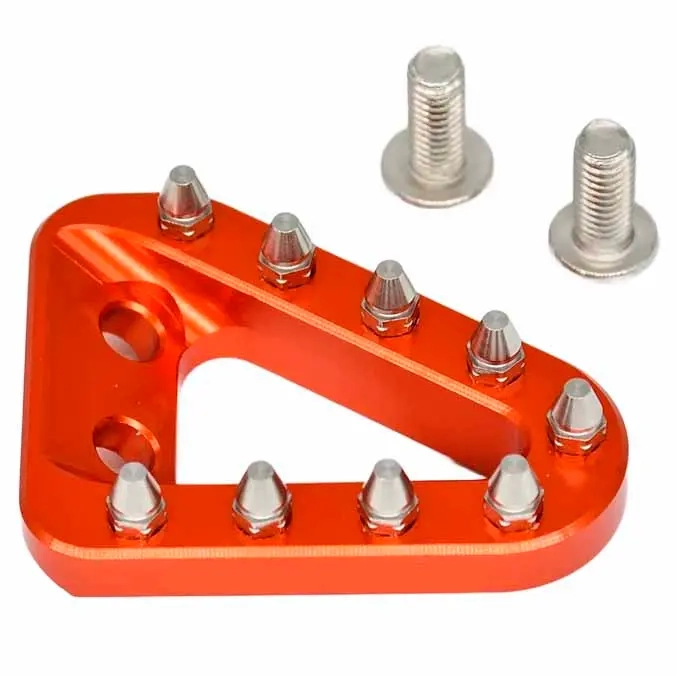 Bremsegreb fodpind KTM appelsin CNC - Motocross og knallertpedaler - 6438471285192 - 0
