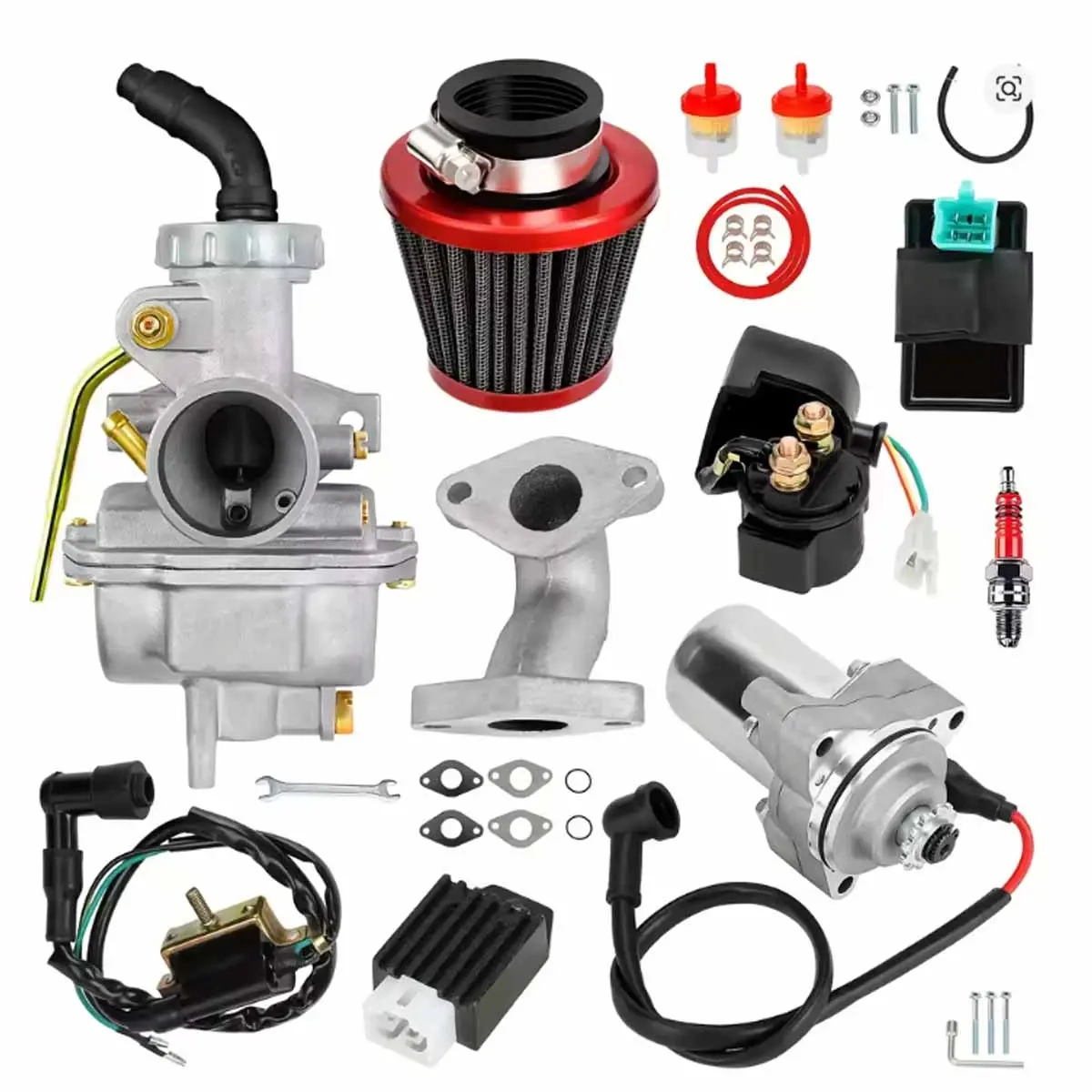 Motorreparationssats PZ20 ATV Crossi 5 - Förgasare och bränsle till ATV - 6438471341447 - 0