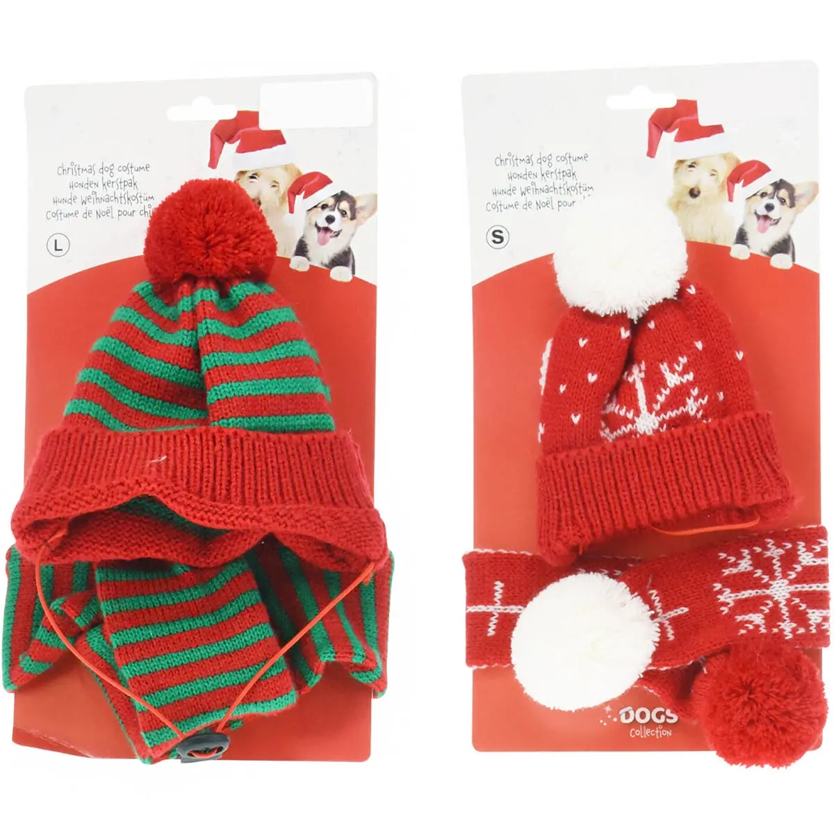 Julekostume til hunde, sortiment - Juletekstiler og tilbehør - 8720573630252 - 1