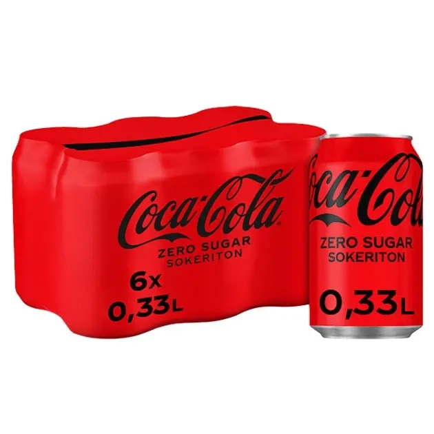 Coca Cola Zero 0,33l 6stk - Soda - 5449000131812 - 0