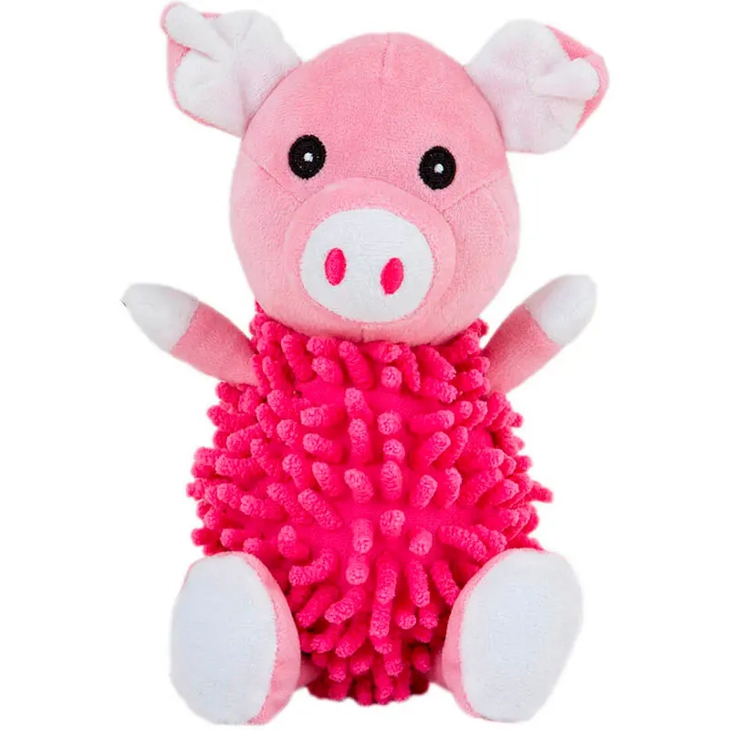 Hundleksak Pigsy mjukdjur 23 cm - Hundleksaker och aktivering - 5700551156007 - 0