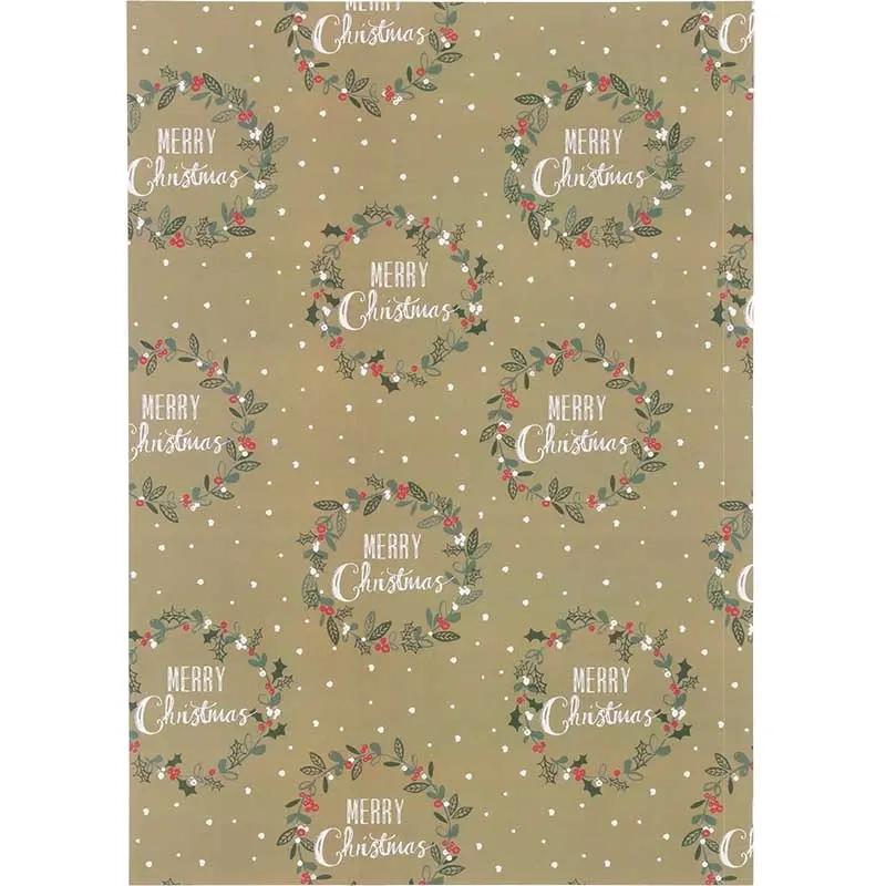 Julpapper 70 cm x 10 m blandning - Paketinslagning - 6410416419589 - 2