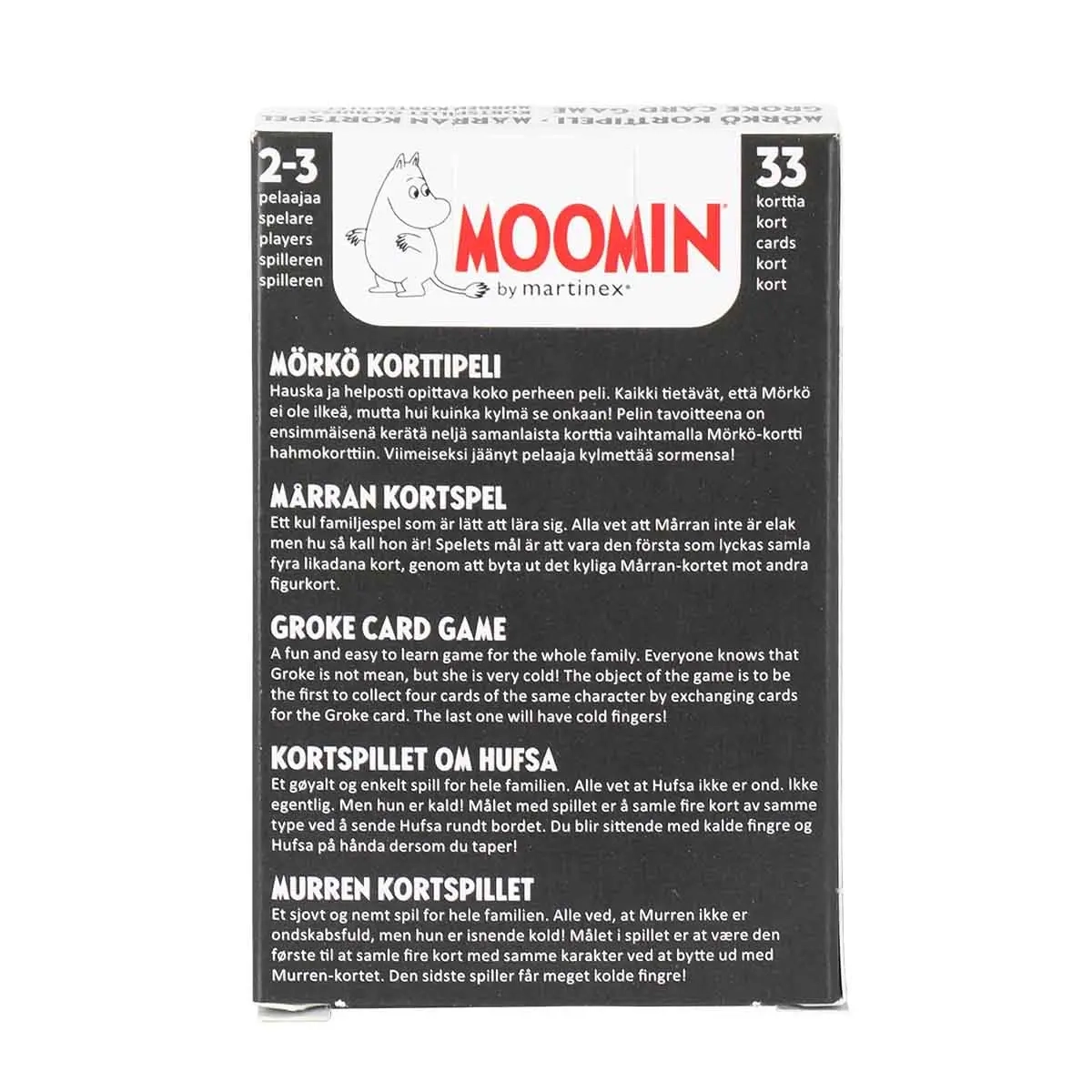 Mumin Mårran kortspel - Pusselspel och brädspel - 6416550855269 - 5