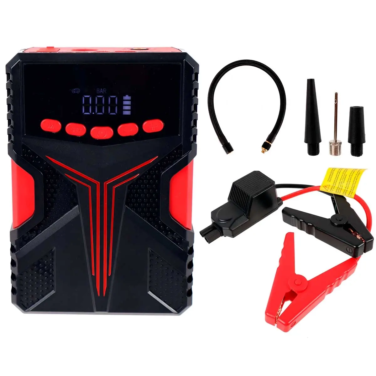 Apk booster AX4 12V 300/600A 8000mAh - Bilstarthjælp og startforstærker - 6418536028537 - 0