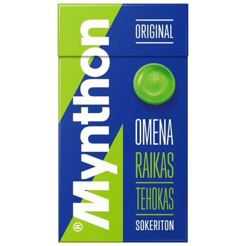 Mynthon Original Æble + C sukkerfri 39g - Pastiller og tyggegummi - 6420256910870 - 0