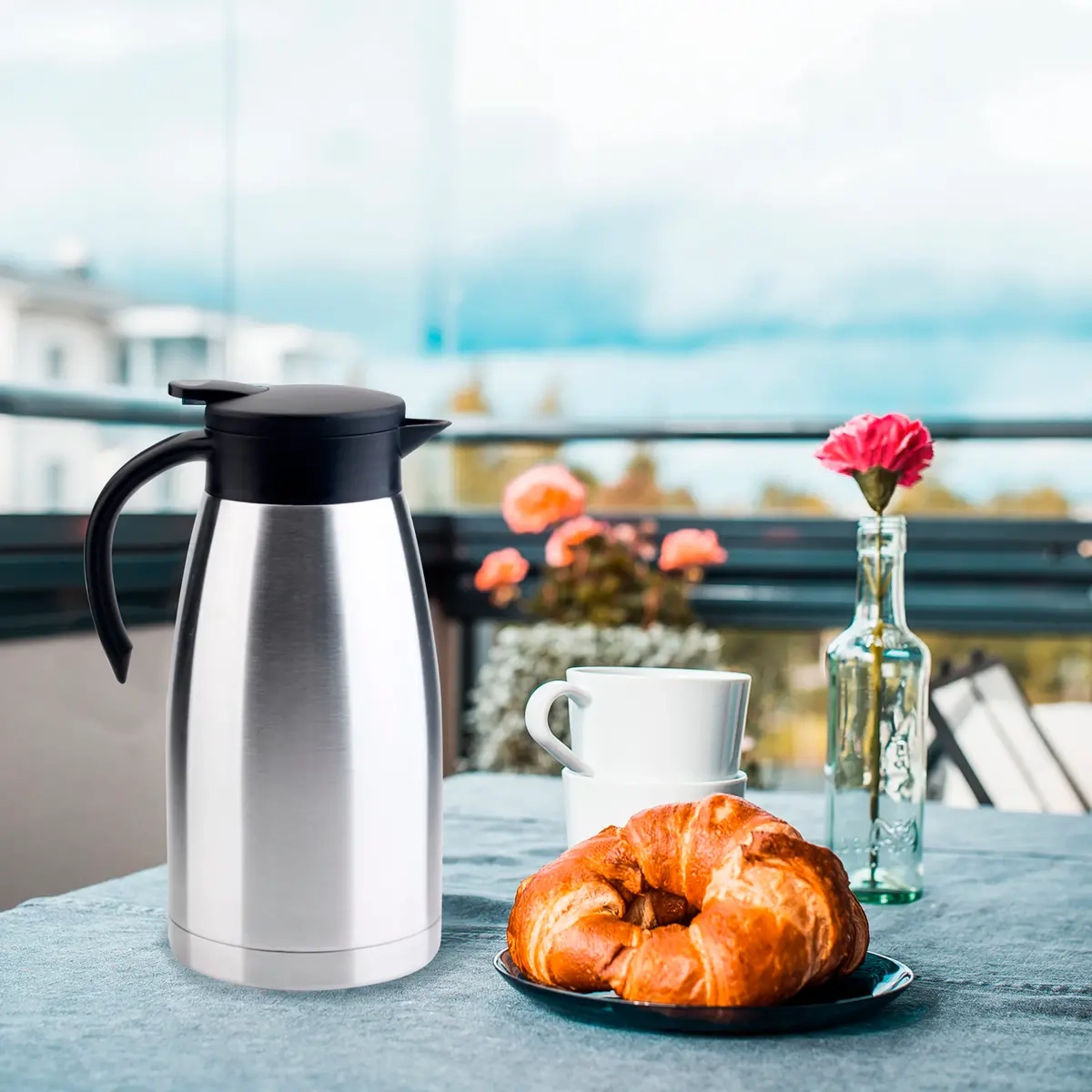 Termokande Cafea 1,5L stål - Termokander og termokande - 6435200269058 - 0