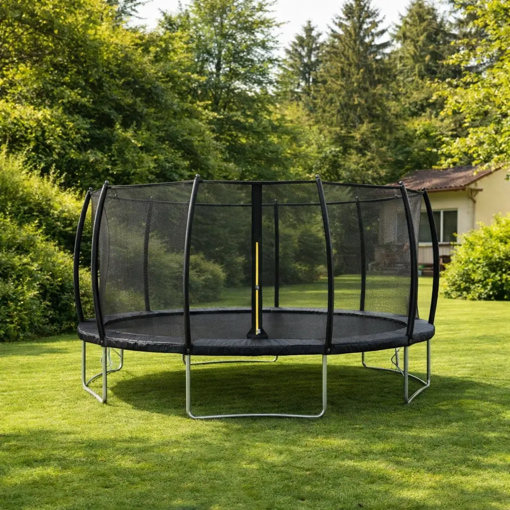 Trampolin 426 cm med säkerhetsnät Nordland - Studsmattor och tillbehör - 6438168119595 - 1