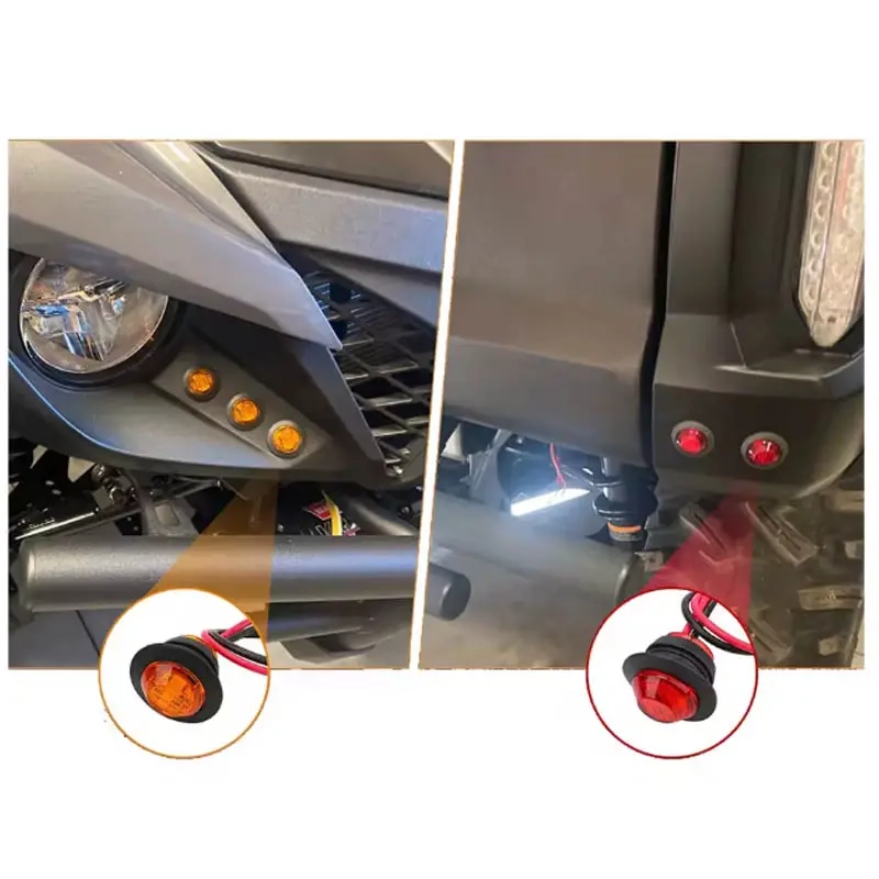 Blinkersats Polaris RZR Ranger ATV UTV - Belysning till ATV - 6438471342376 - 2