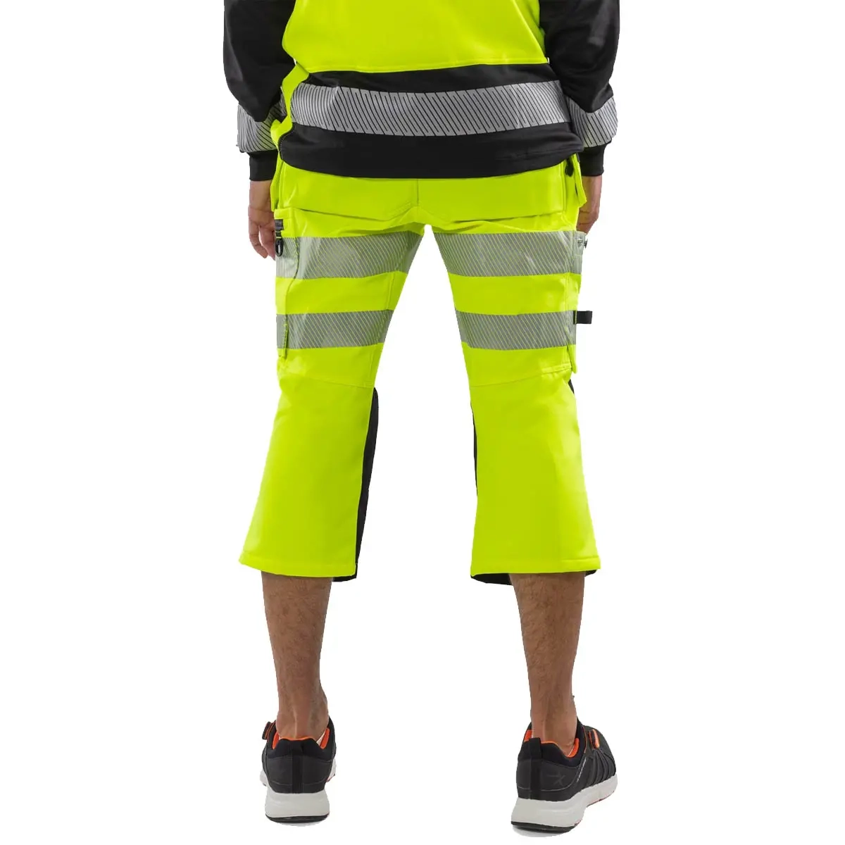 Piratbyxor Fristads High Vis Stretch 2666 GSTP C52 - Arbetsbyxor och varselbyxor - 7322304195521 - 2