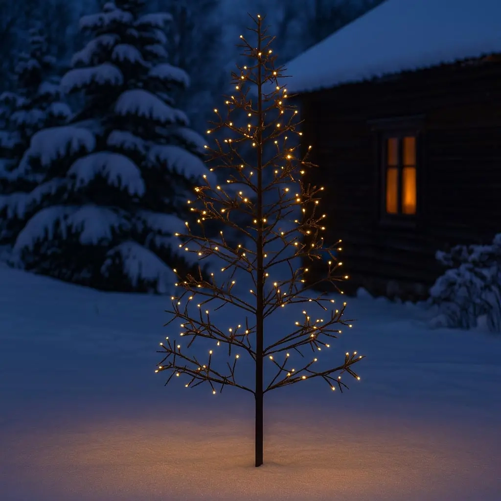 Lysende træ Nova 160 LED 120 cm - Stearinlys træ - 8720573022804 - 1