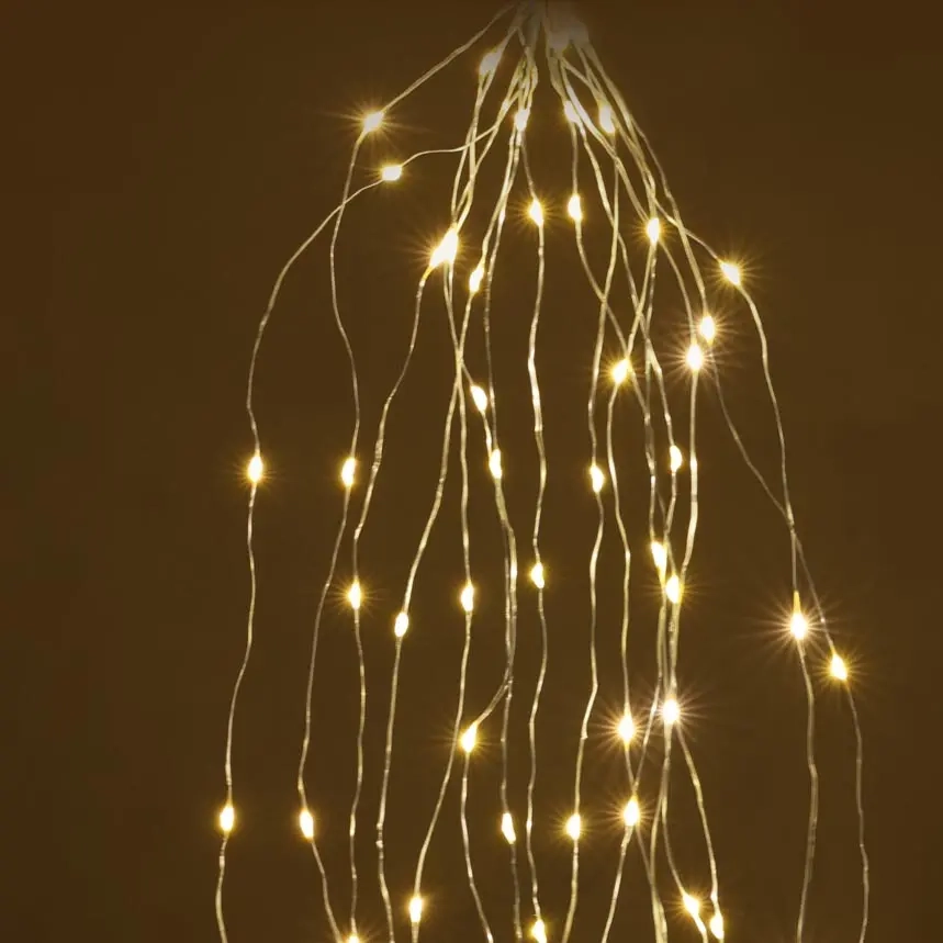 Lyskæde 80LED varm hvid 10x75cm. - Lyssæt og lysbånd - 8720573666039 - 0