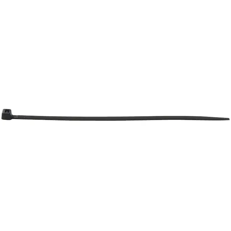 Bundkabelsort sort med lås 12,4x510mm 50 stk. - Kabelbindere og kabelbindere i rustfrit stål - 4099618518591 - 0