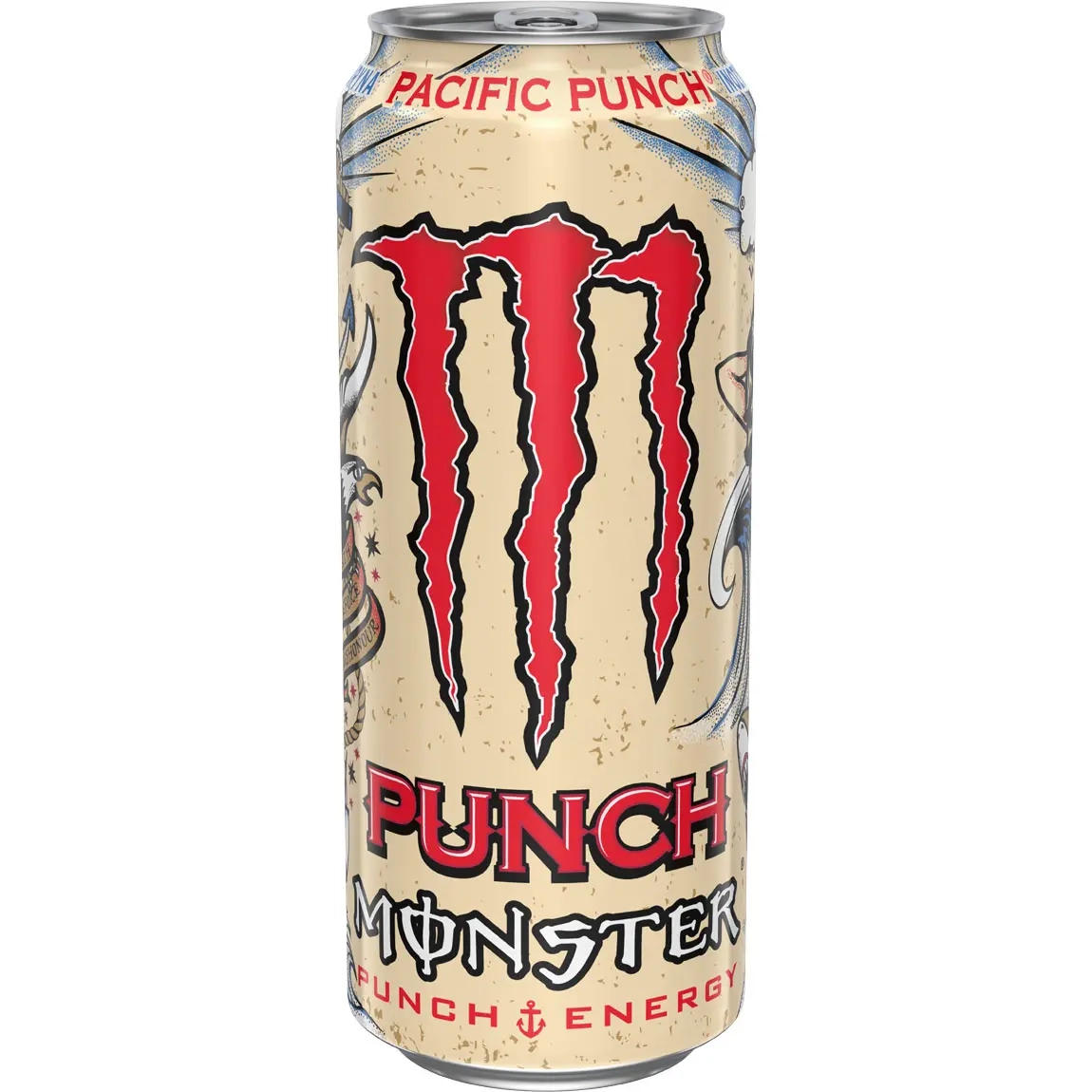 Monster Energy Pacific Punch 0,5l dåse -  - 5060751218401 - 0