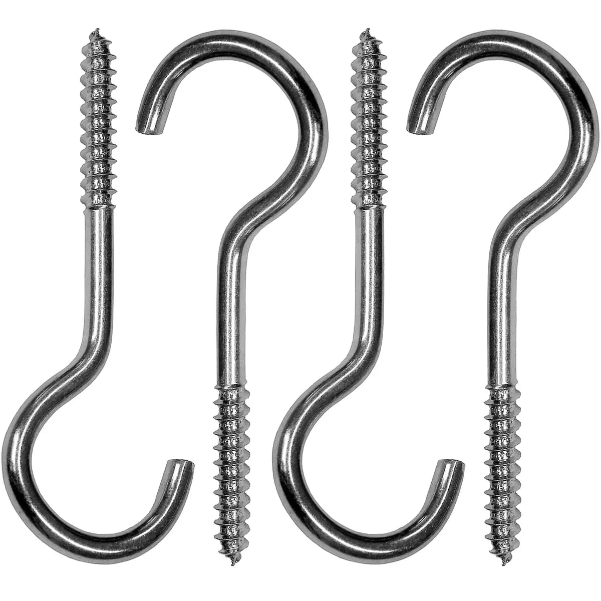 Takkrok 50x5mm 4 st - S-krokar och skruvkrokar - 6414672010146 - 0