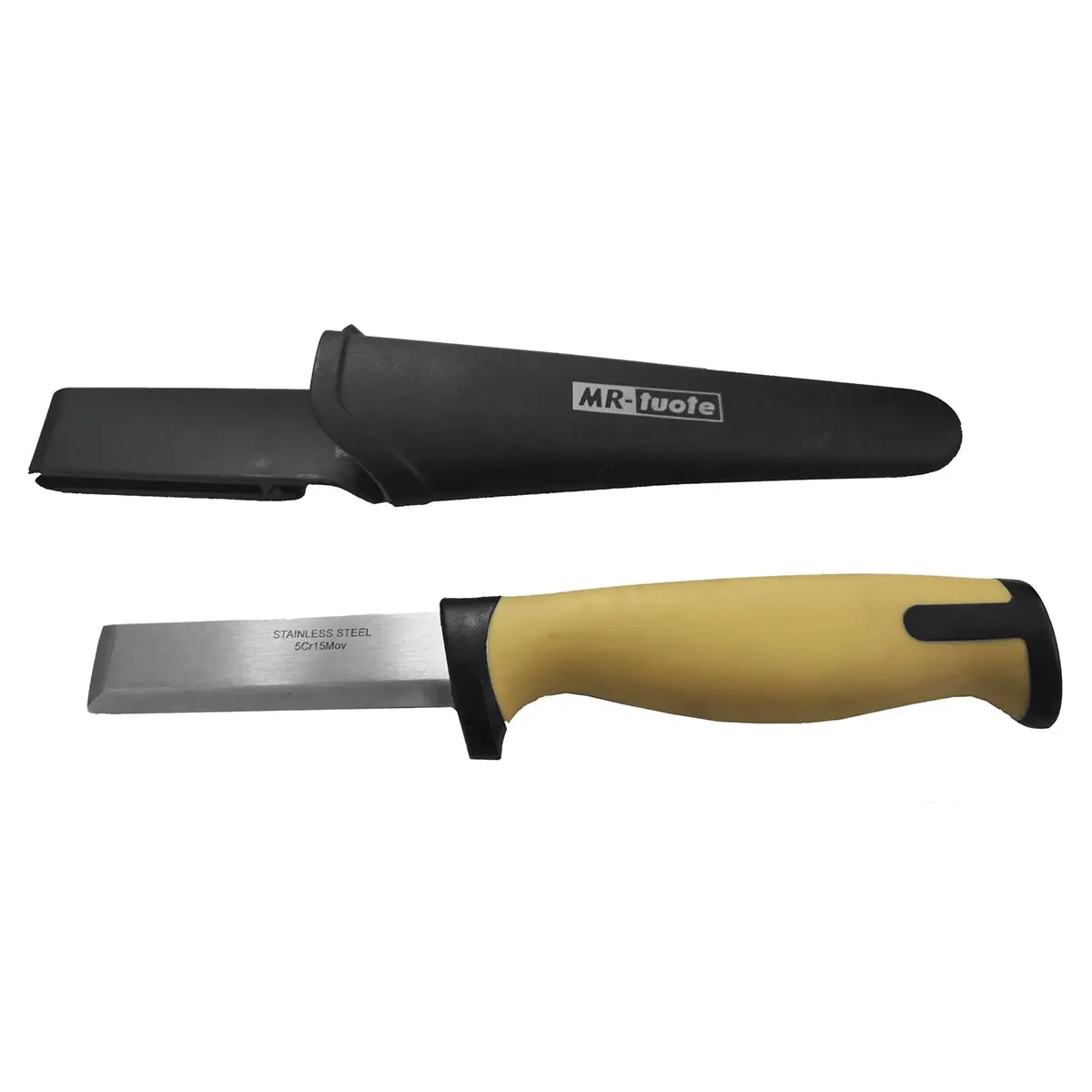 Mejselkniv rostfritt stål 8cm - Knivar och brytbladsknivar - 6430074693305 - 0