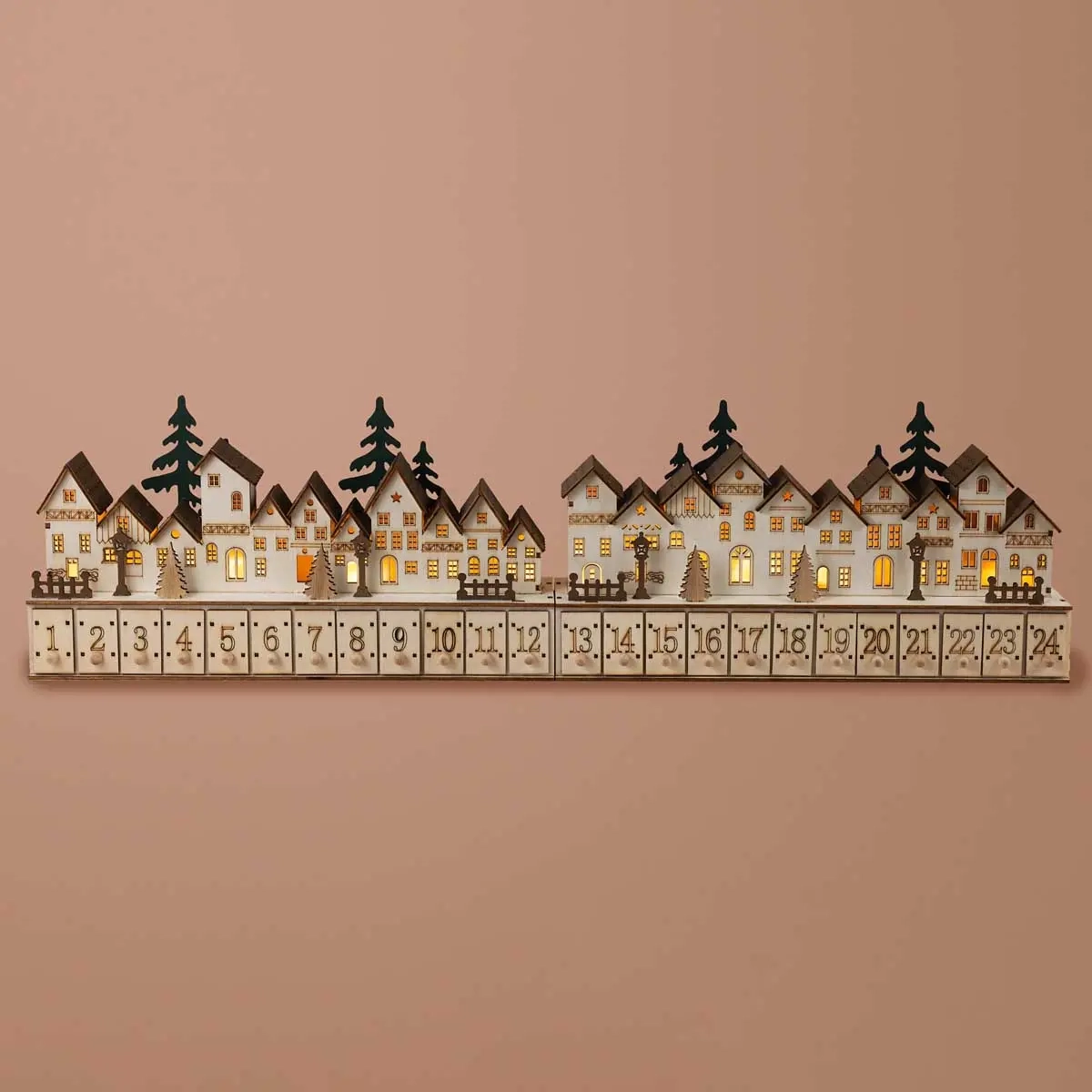 Julekalender Nyhav - Lys dekorationer indendørs - 6435200313942 - 2
