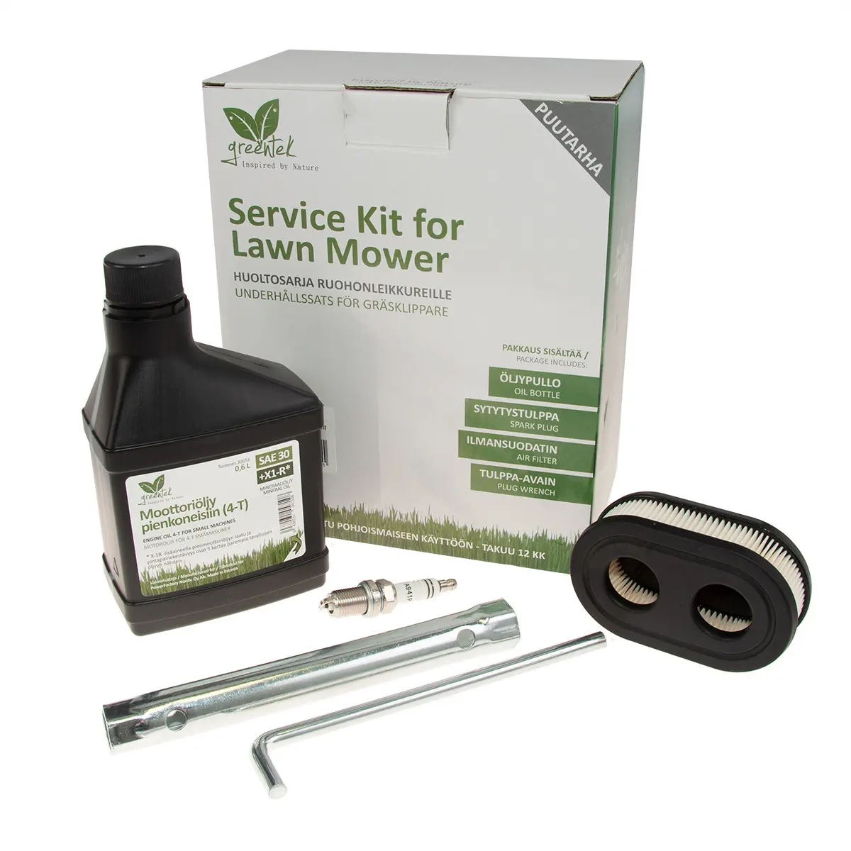 Græsslåmaskine servicekit 5, B&S 550 - Plæneklipper vedligeholdelsespakke - 6438131047061 - 0