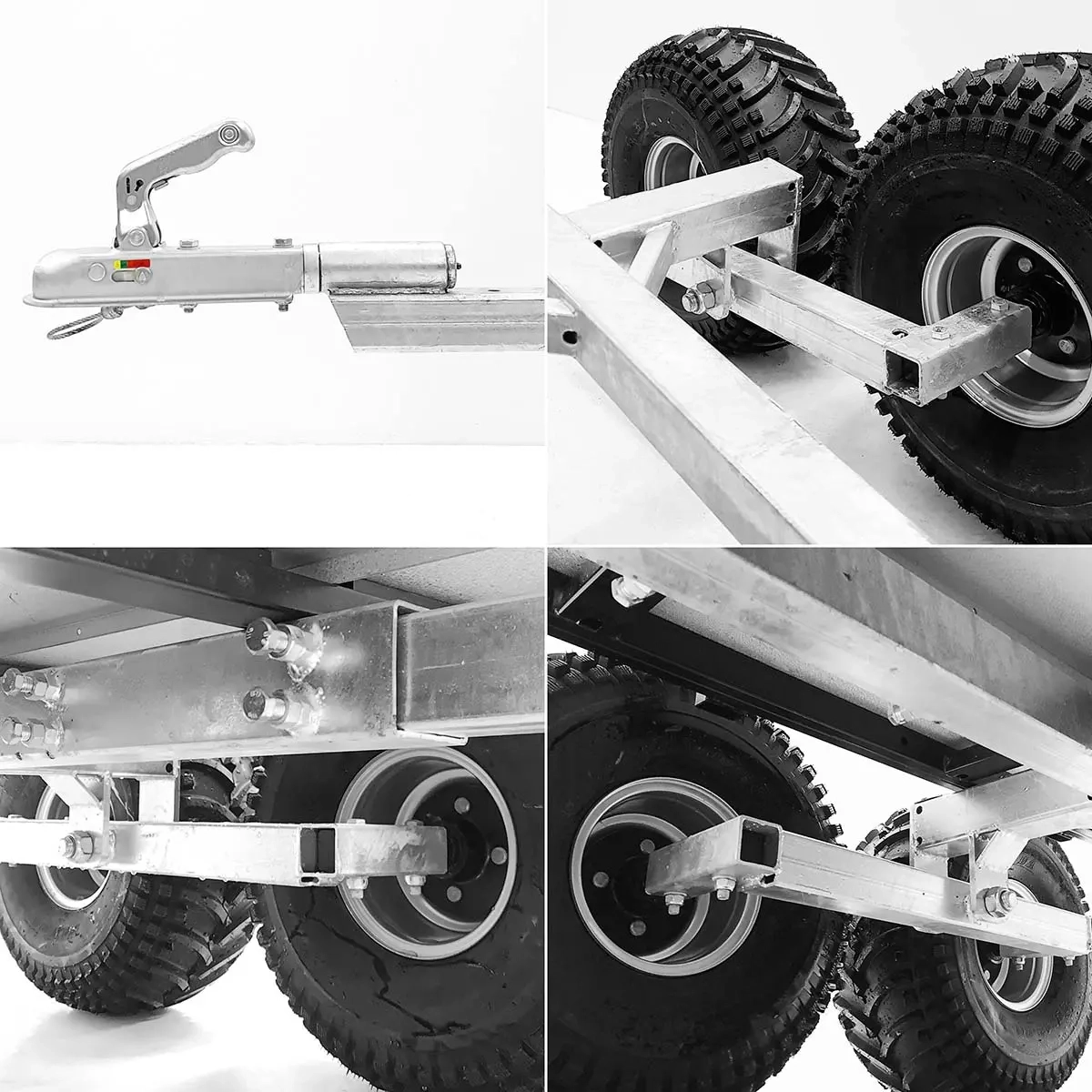 ATV-trailer / lagervogn TimberCombi - Mönkijän peräkärryt og tukkikärryt - 6438168094892 - 8