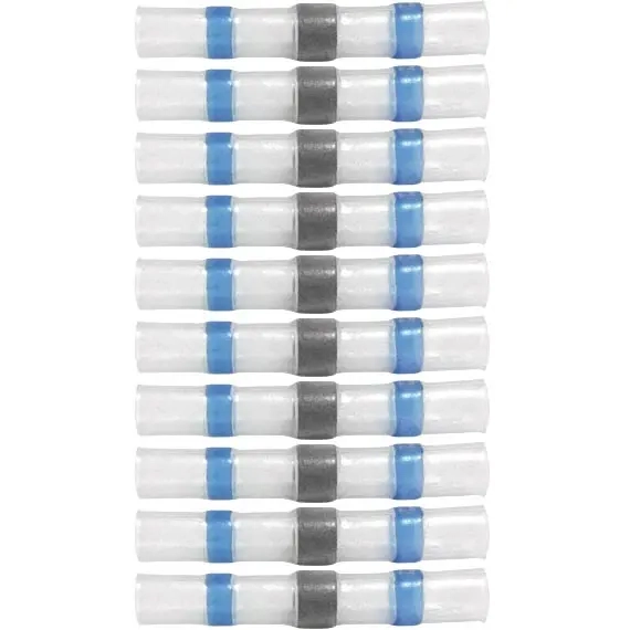 Krympeforbindelse med krymp 1,5-2,5mm2 10stk - Krympeslange og universaltilbehør - 6438255200236 - 0