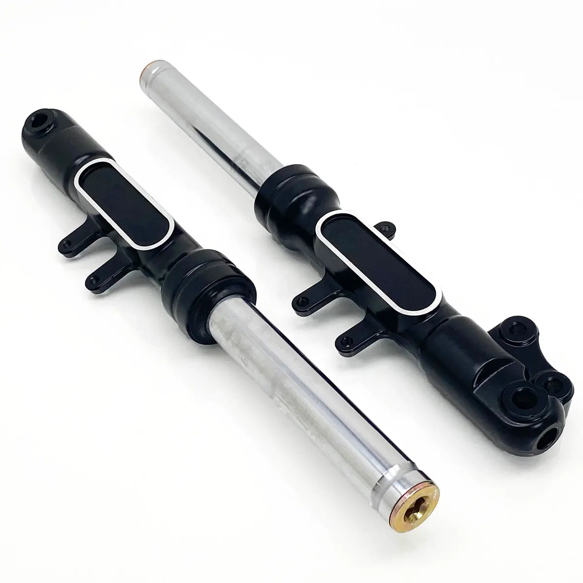 Elscooter framram/par svart M8 - Elscooter reservdelar - 6438471015010 - 0
