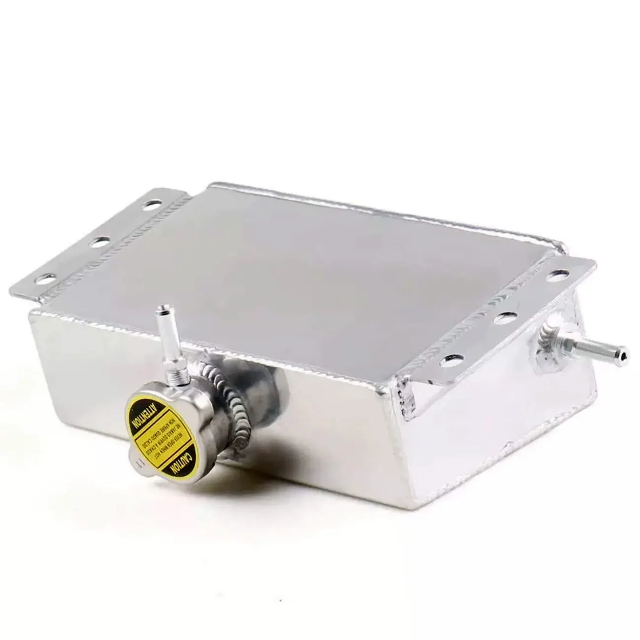 Ekspansionsbeholder aluminium 1,6L tryklågning - Køleslanger, køleventilator og vandpumper - 6438471324082 - 1