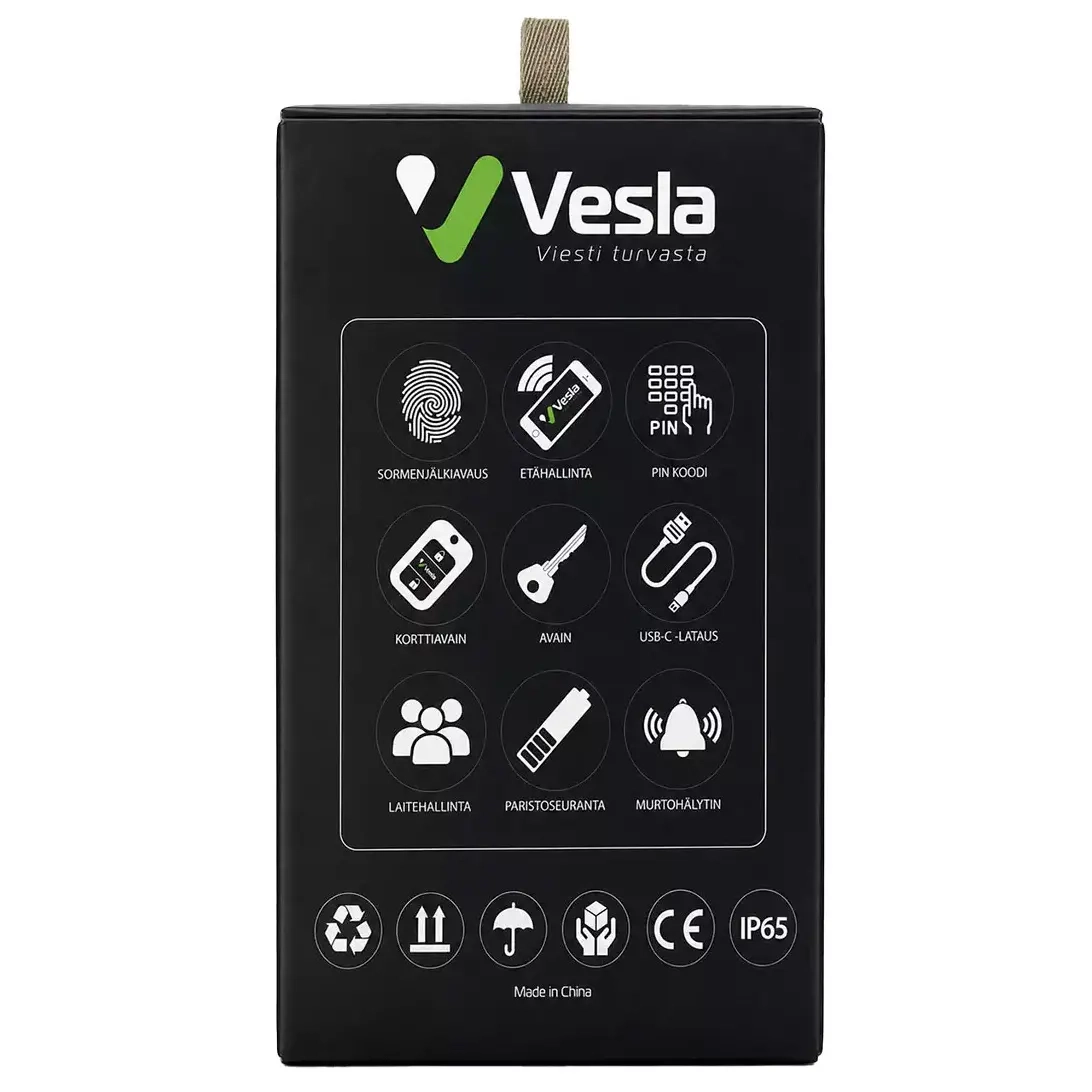 Smart lås til yderdør Vesla - Dørlås - 6438471354577 - 2