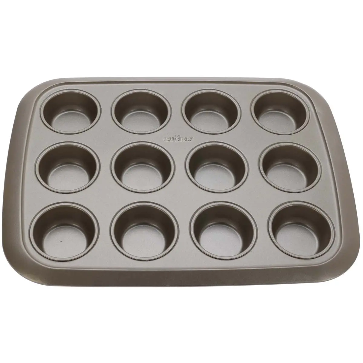 Muffinsplåt stål 39x30 cm - Bakskålar och kakformar - 8721037380522 - 0