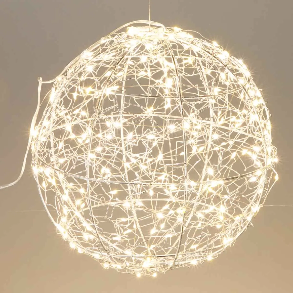 Ljusglob Lumo Led silver 35cm varmvit - LED-ljuskulor - 8721037552042 - 0