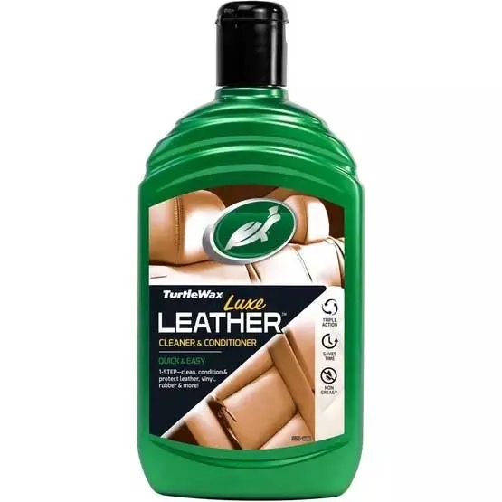 Turtle Wax Luxe Leather Rens 500ml - Bil interiør rengøringsmiddel - 074660013663 - 0