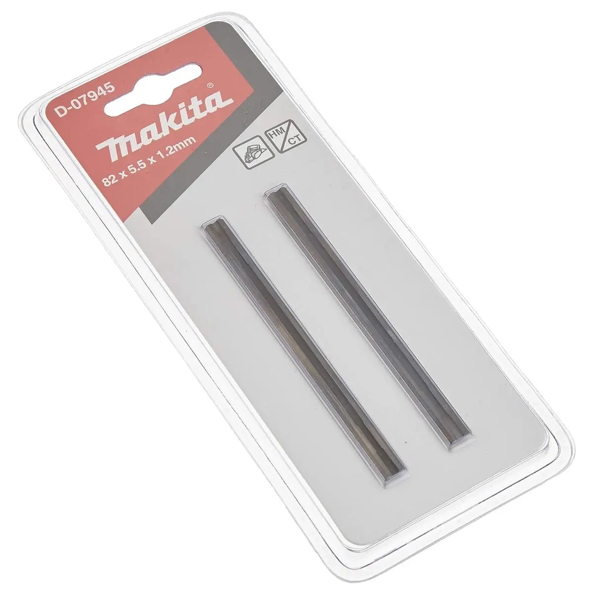 Makita elektrisk høvleblad 82mm 2stk - Høvlemaskiner, fræsemaskiner og drejebænke - 088381181600 - 0