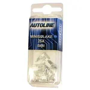 Sulake mini GM 25A 5st - Bilsäkringar och säkringsdosor - 4892603695198 - 0