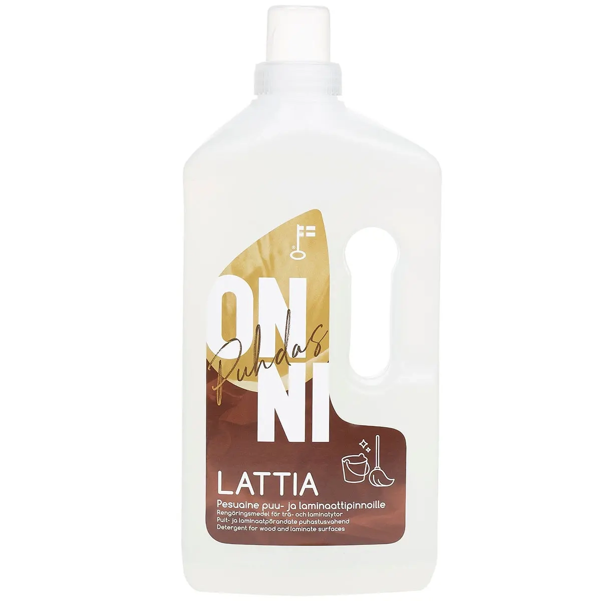 RENGÖMMEDEL FÖR TRÄ + LAMINAT 1L - Golvrengöring och allrengöring - 5410306880339 - 0