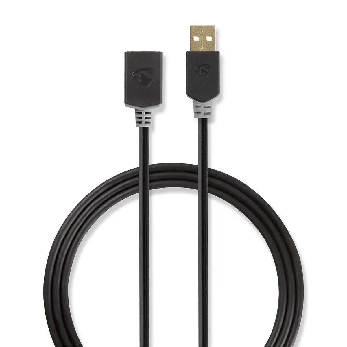 USB-kabel 2.0 200cm -> USB-kabel 2.0 200cm - HDMI, USB og datakabler - 5412810263448 - 1