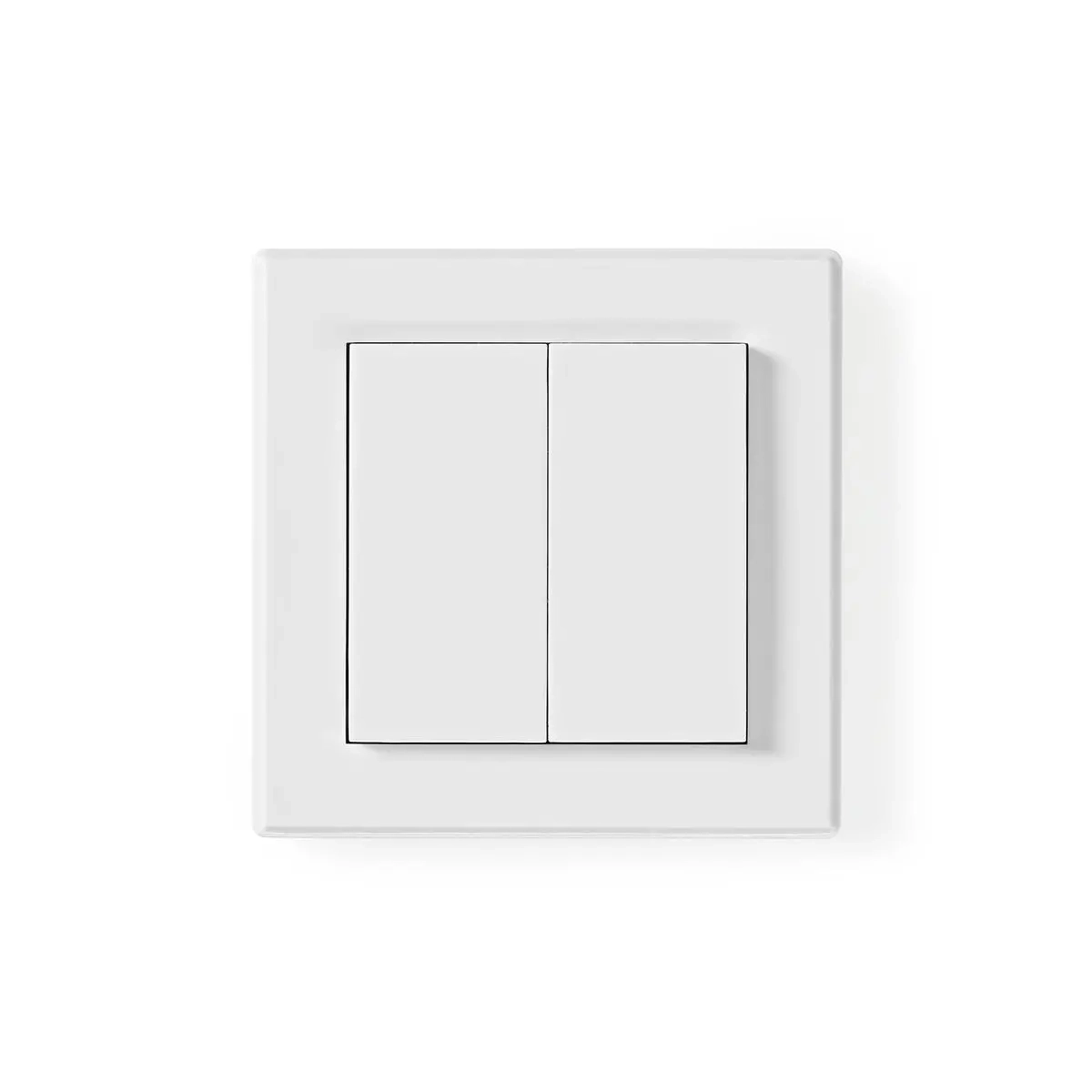 Langløs vægkontakt 2-udtag smart RF - Smart hjem SmartLife - 5412810319343 - 0